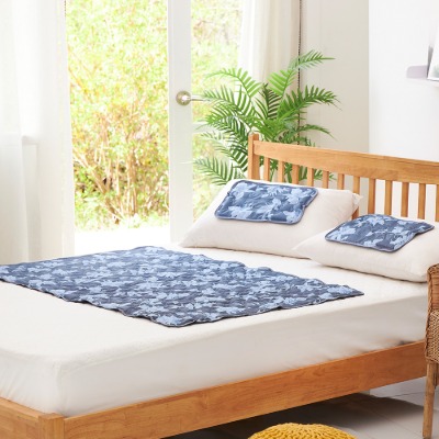 코시나 국내생산 시원한 여름 거실 침대 쿨매트 플라워 특대형 3종